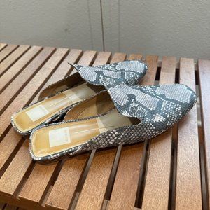 Dolce Vita Women’s Snake Print Mules // Size 9